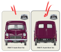 Austin 8cwt Van 1968-71 Air Freshener